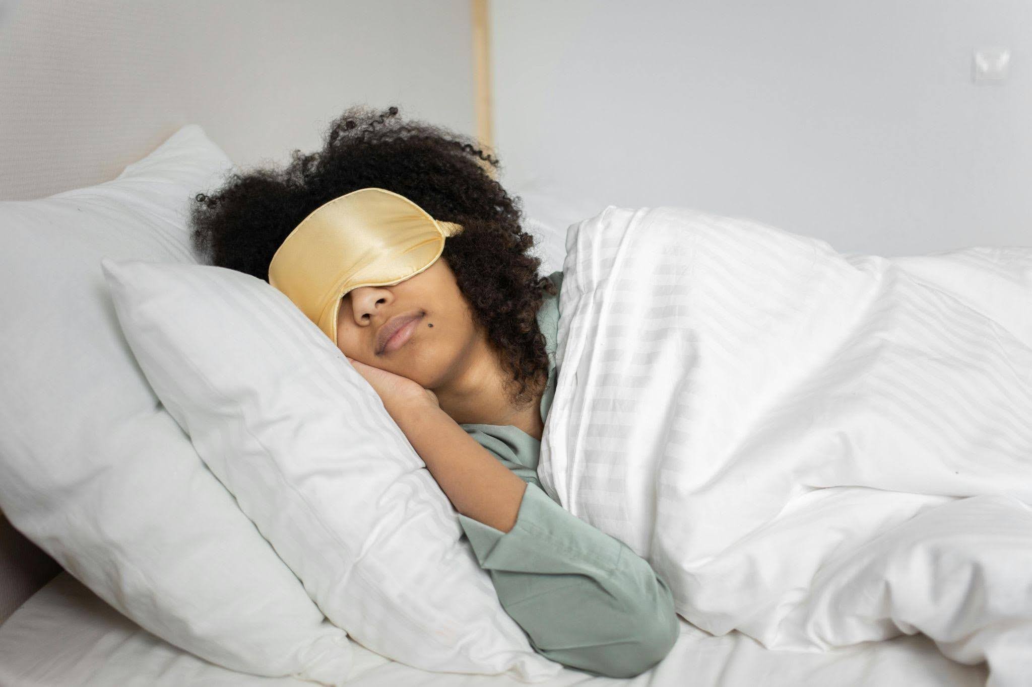 Allergy patient sleeping soundly with allergy care from Allergy & Asthma Specialists